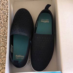 Navy blue Native ‘Venice’ slip-ons